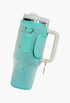 Cup Holder with Strap & Letter Charm - 40 oz - GLAM MODA